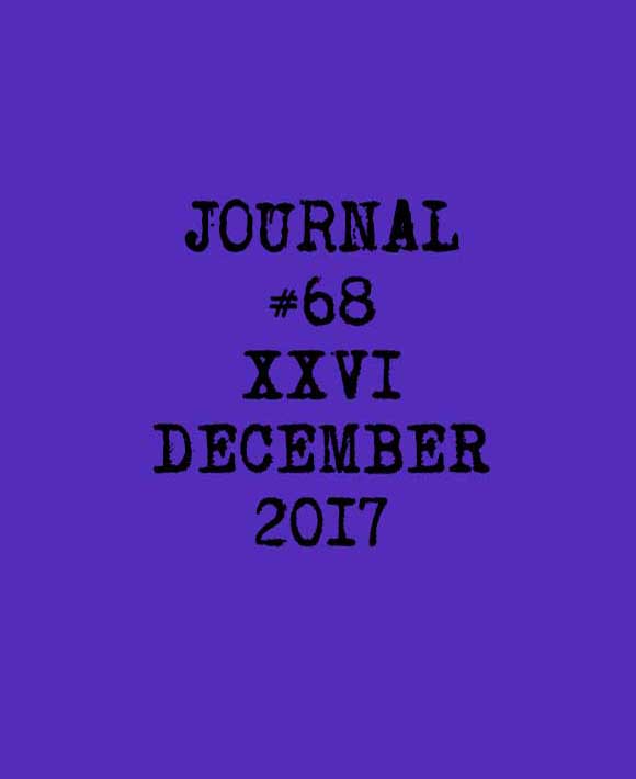 Journal 68 cover
